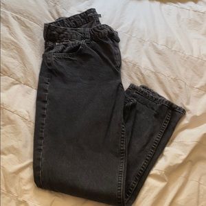 Bershka Black Mom Jeans
